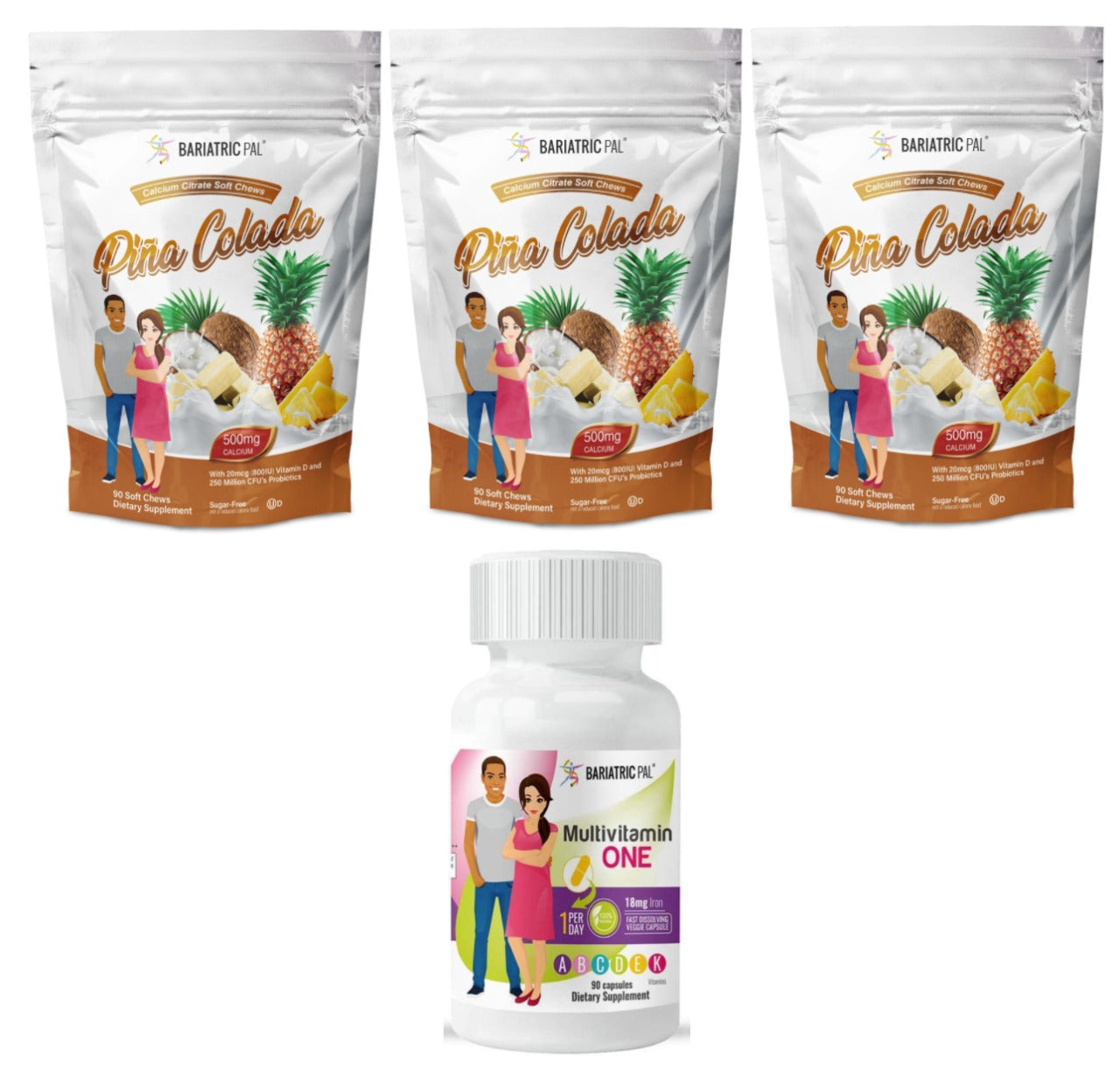 Gastric Band Complete Bariatric Vitamin Pack by BariatricPal - Capsules - High-quality Vitamin Pack by BariatricPal at BariatricPal Store