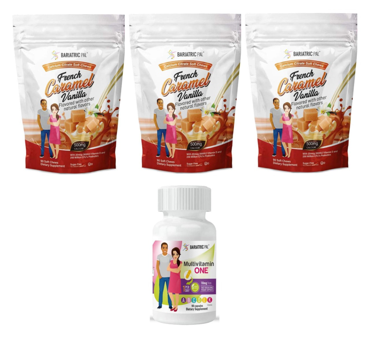 Gastric Sleeve Complete Bariatric Vitamin Pack by BariatricPal - Capsules - High-quality Vitamin Pack by BariatricPal at BariatricPal Store