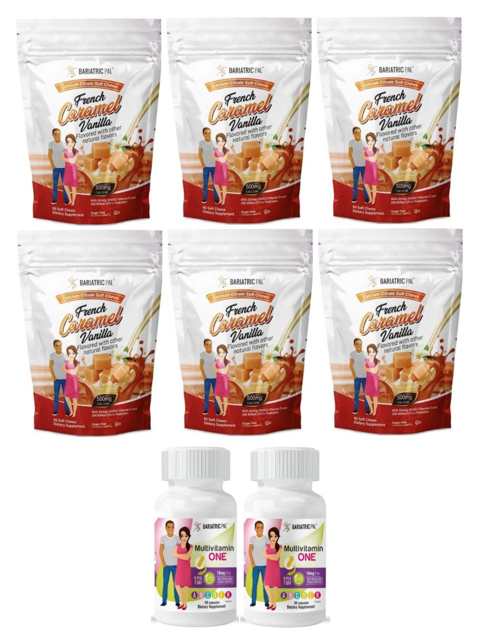 Gastric Sleeve Complete Bariatric Vitamin Pack by BariatricPal - Capsules - High-quality Vitamin Pack by BariatricPal at BariatricPal Store