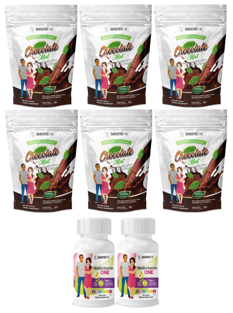 Gastric Sleeve Complete Bariatric Vitamin Pack by BariatricPal - Capsules - High-quality Vitamin Pack by BariatricPal at BariatricPal Store