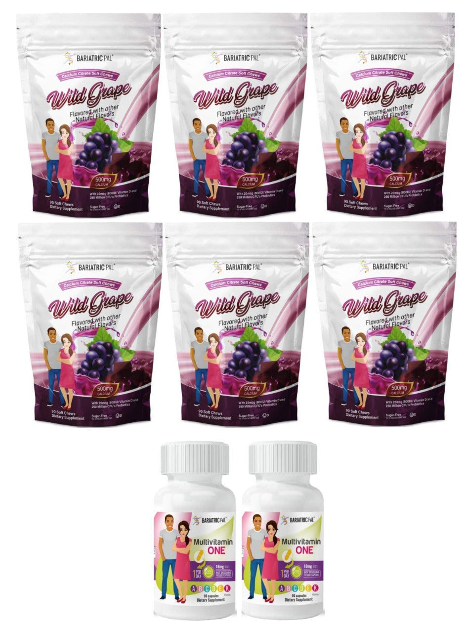 Gastric Sleeve Complete Bariatric Vitamin Pack by BariatricPal - Capsules - High-quality Vitamin Pack by BariatricPal at BariatricPal Store