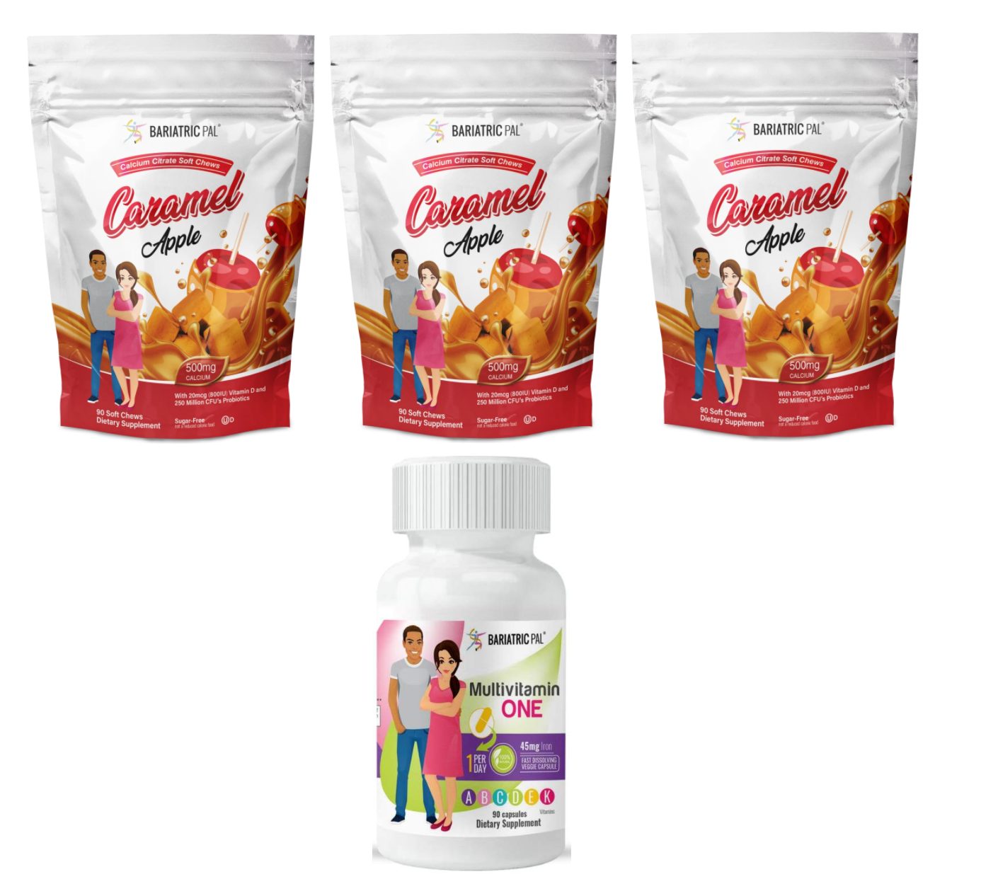 Gastric Band Complete Bariatric Vitamin Pack by BariatricPal - Capsules - High-quality Vitamin Pack by BariatricPal at BariatricPal Store