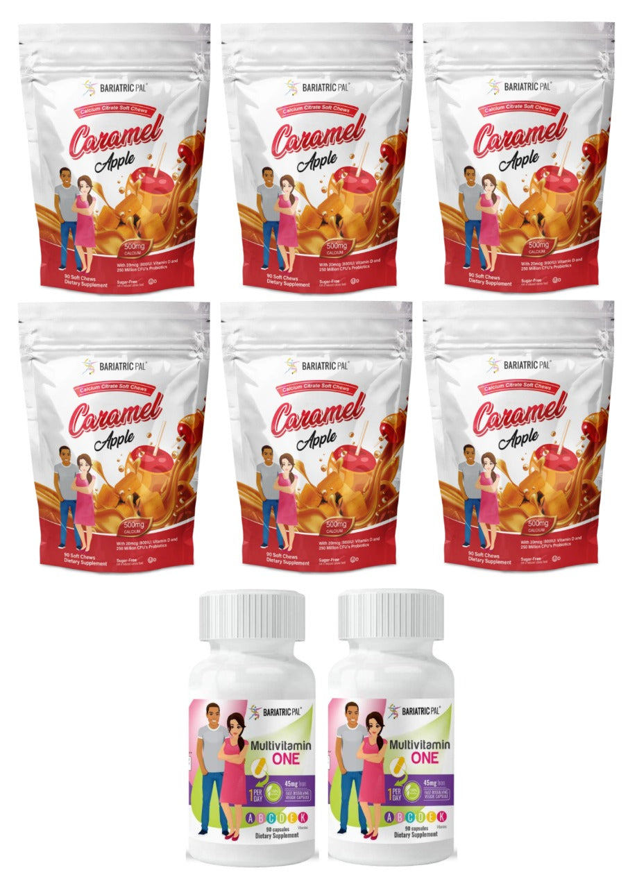 Gastric Sleeve Complete Bariatric Vitamin Pack by BariatricPal - Capsules - High-quality Vitamin Pack by BariatricPal at BariatricPal Store