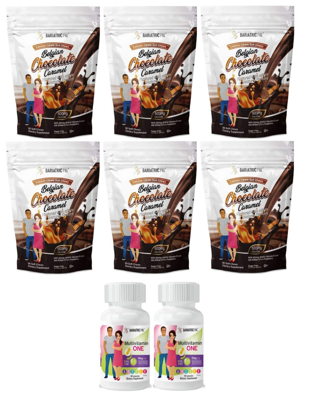 Gastric Sleeve Complete Bariatric Vitamin Pack by BariatricPal - Capsules - High-quality Vitamin Pack by BariatricPal at BariatricPal Store