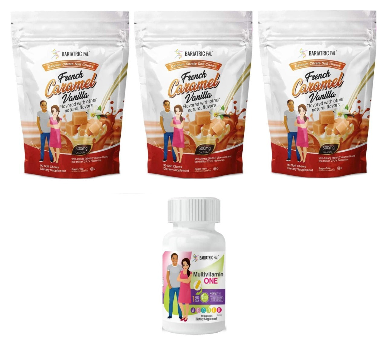 Gastric Bypass Complete Bariatric Vitamin Pack by BariatricPal - Capsules - High-quality Vitamin Pack by BariatricPal at BariatricPal Store