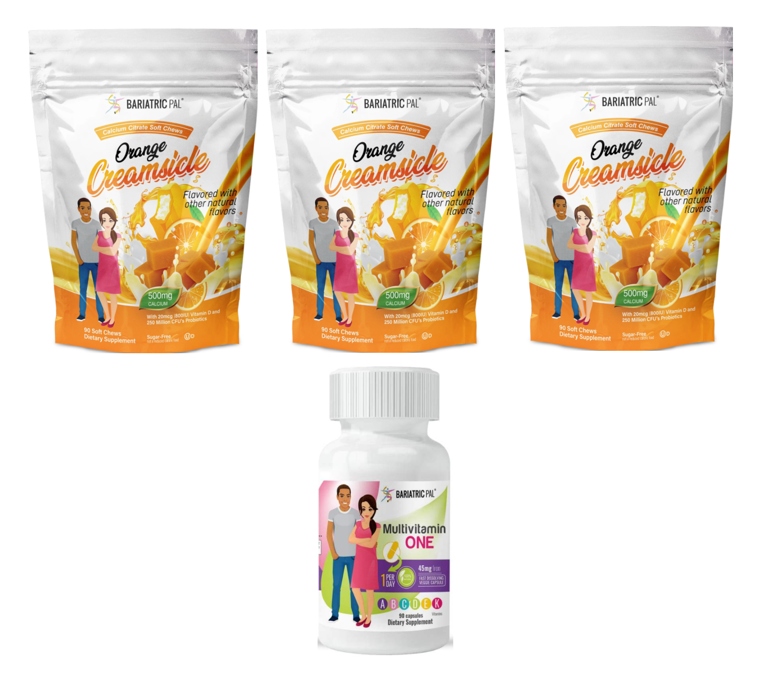 Gastric Sleeve Complete Bariatric Vitamin Pack by BariatricPal - Capsules - High-quality Vitamin Pack by BariatricPal at BariatricPal Store