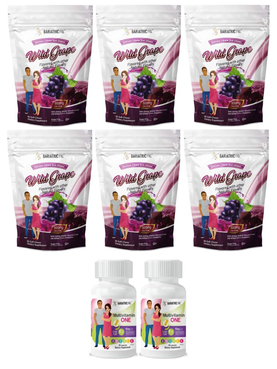 Gastric Sleeve Complete Bariatric Vitamin Pack by BariatricPal - Capsules - High-quality Vitamin Pack by BariatricPal at BariatricPal Store