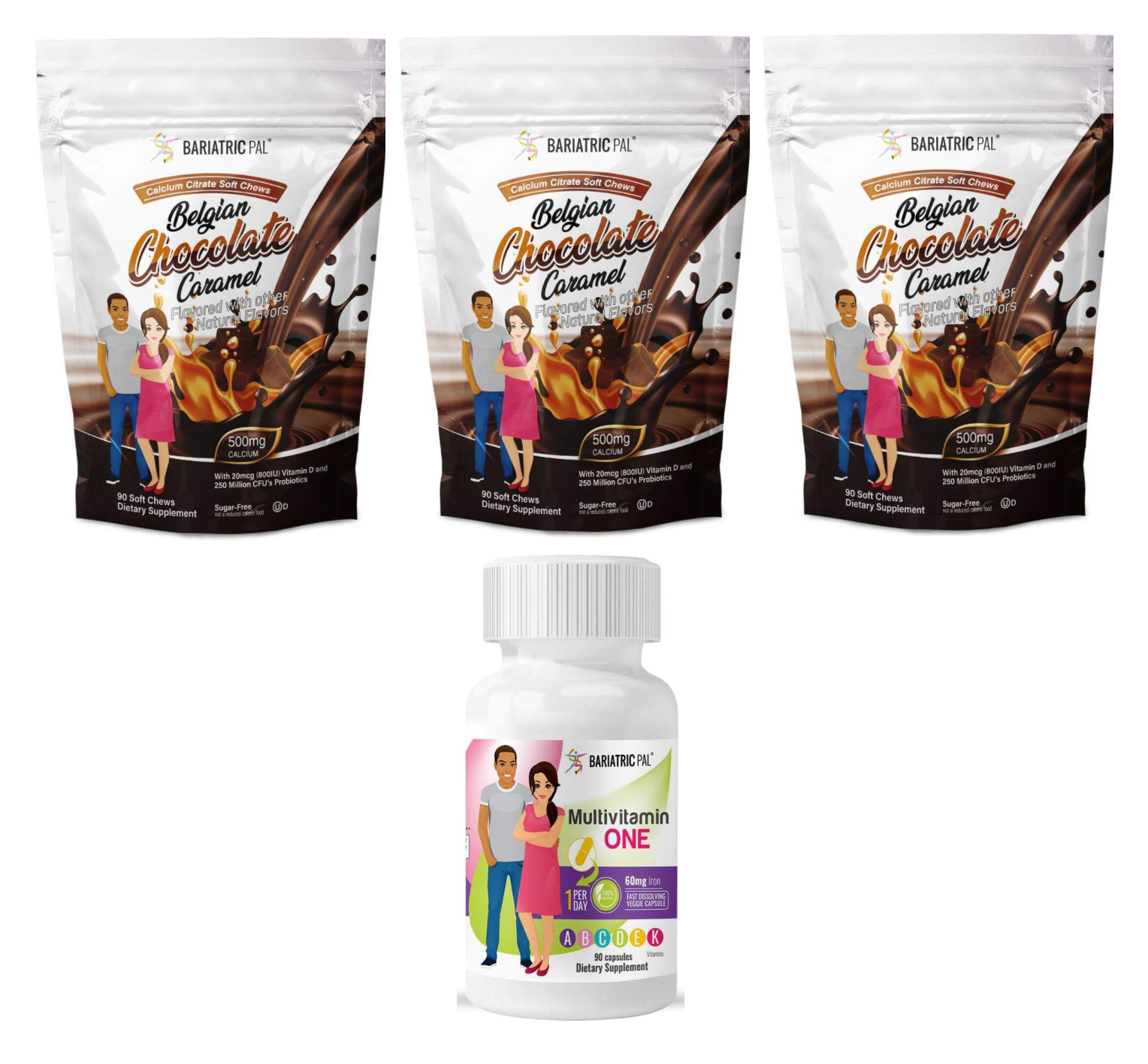 Gastric Band Complete Bariatric Vitamin Pack by BariatricPal - Capsules - High-quality Vitamin Pack by BariatricPal at BariatricPal Store