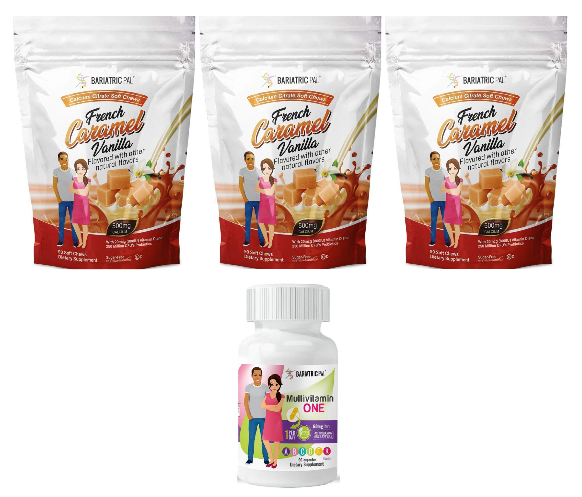 Gastric Band Complete Bariatric Vitamin Pack by BariatricPal - Capsules - High-quality Vitamin Pack by BariatricPal at BariatricPal Store