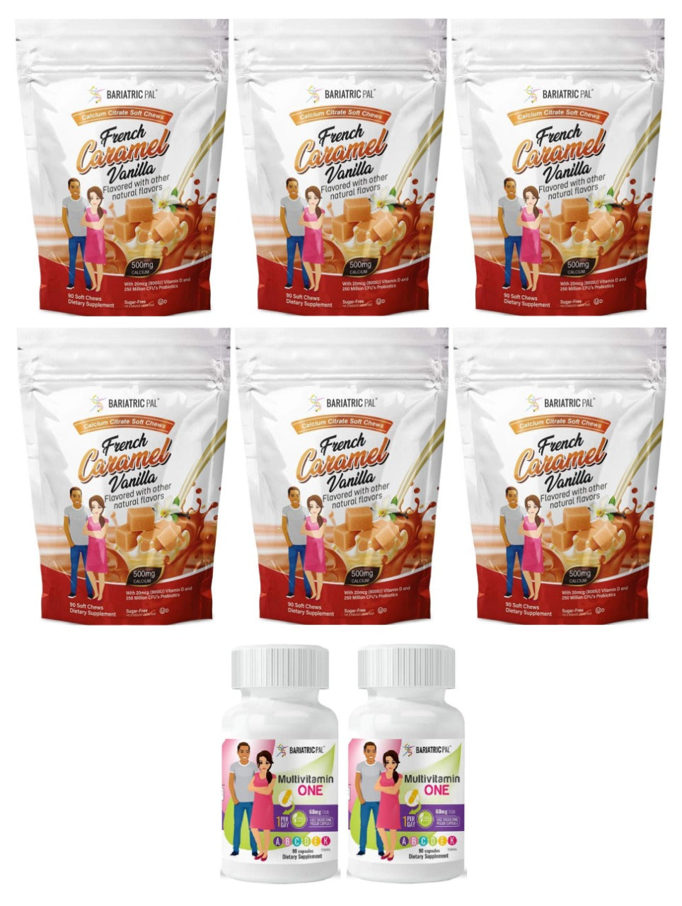 Gastric Sleeve Complete Bariatric Vitamin Pack by BariatricPal - Capsules - High-quality Vitamin Pack by BariatricPal at BariatricPal Store