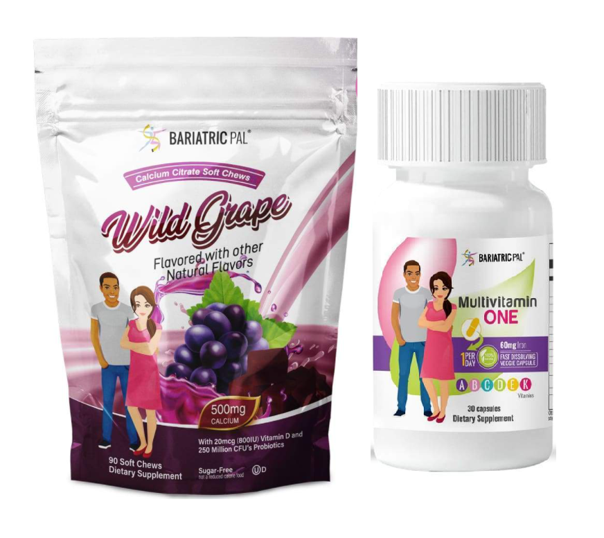 Gastric Sleeve Complete Bariatric Vitamin Pack by BariatricPal - Capsules - High-quality Vitamin Pack by BariatricPal at BariatricPal Store