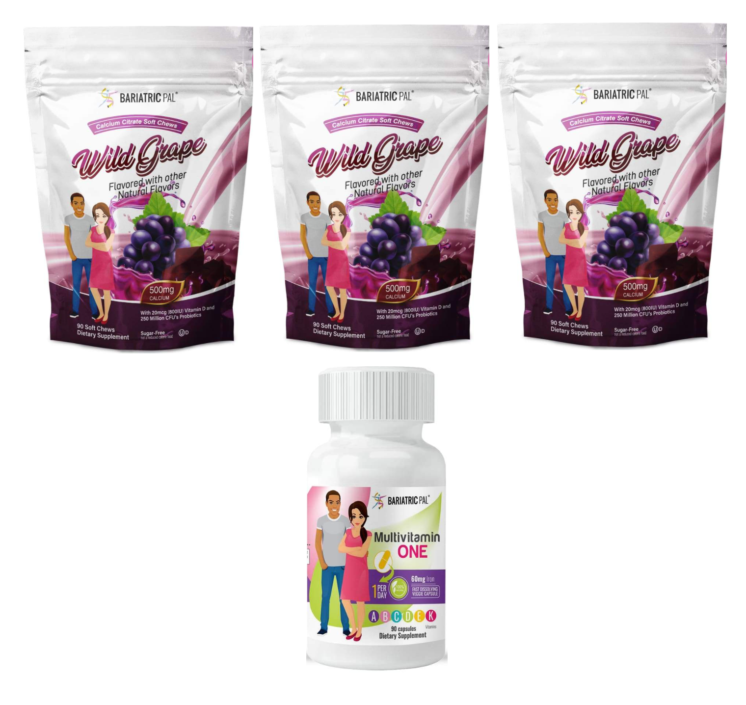 Gastric Band Complete Bariatric Vitamin Pack by BariatricPal - Capsules - High-quality Vitamin Pack by BariatricPal at BariatricPal Store