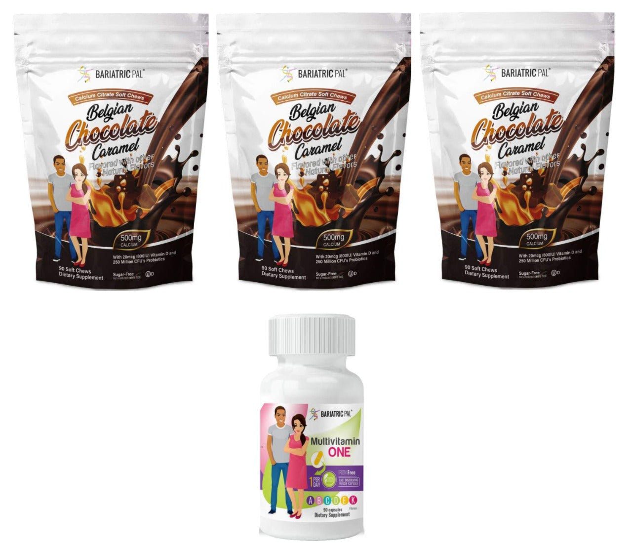 Gastric Bypass Complete Bariatric Vitamin Pack by BariatricPal - Capsules - High-quality Vitamin Pack by BariatricPal at BariatricPal Store