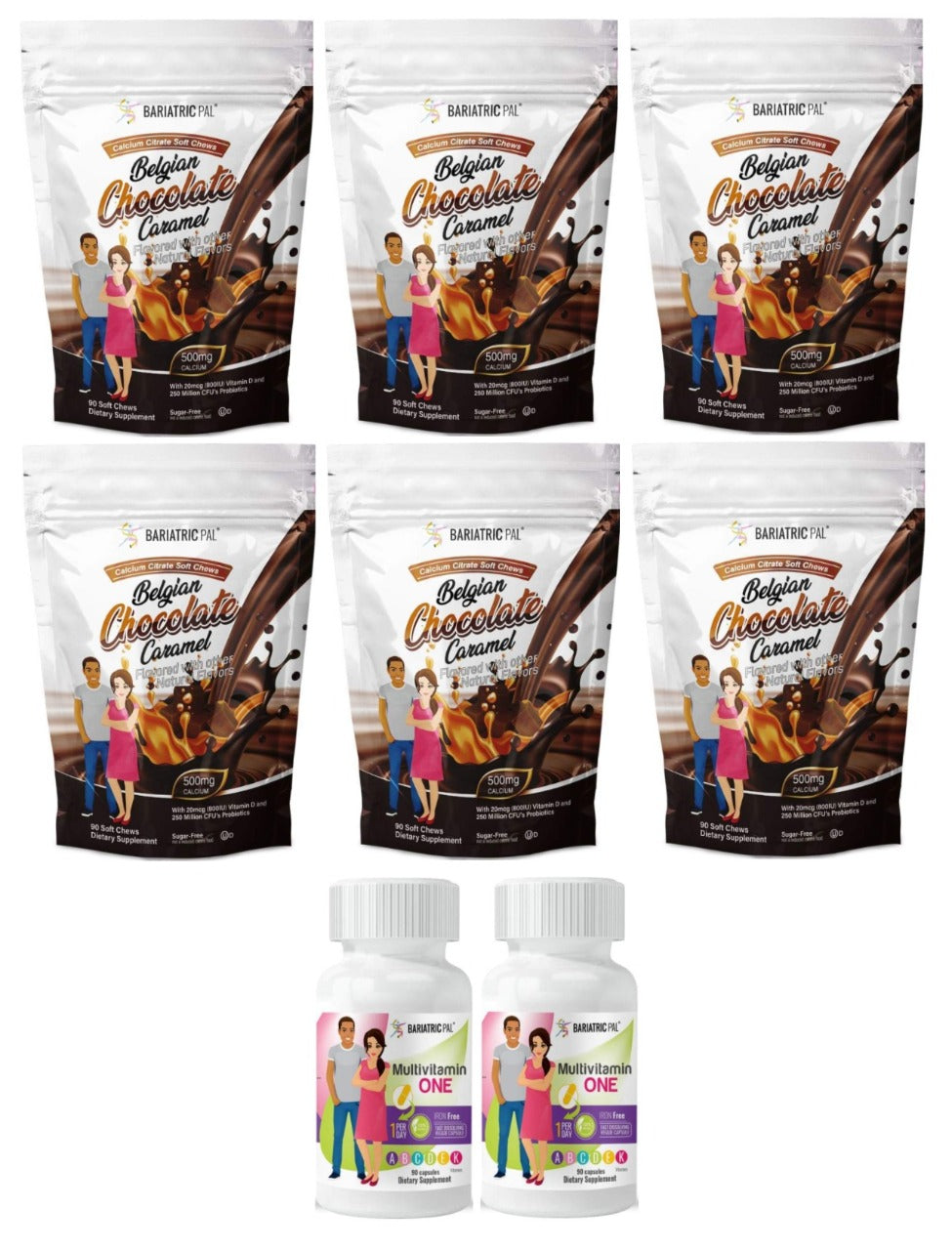 Gastric Sleeve Complete Bariatric Vitamin Pack by BariatricPal - Capsules - High-quality Vitamin Pack by BariatricPal at BariatricPal Store