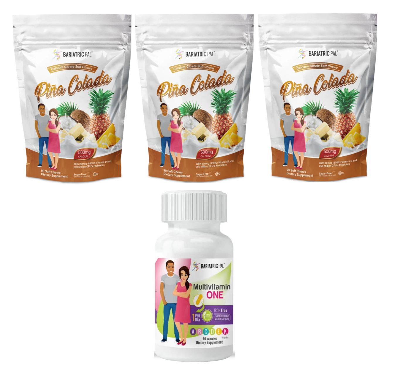 Gastric Band Complete Bariatric Vitamin Pack by BariatricPal - Capsules - High-quality Vitamin Pack by BariatricPal at BariatricPal Store