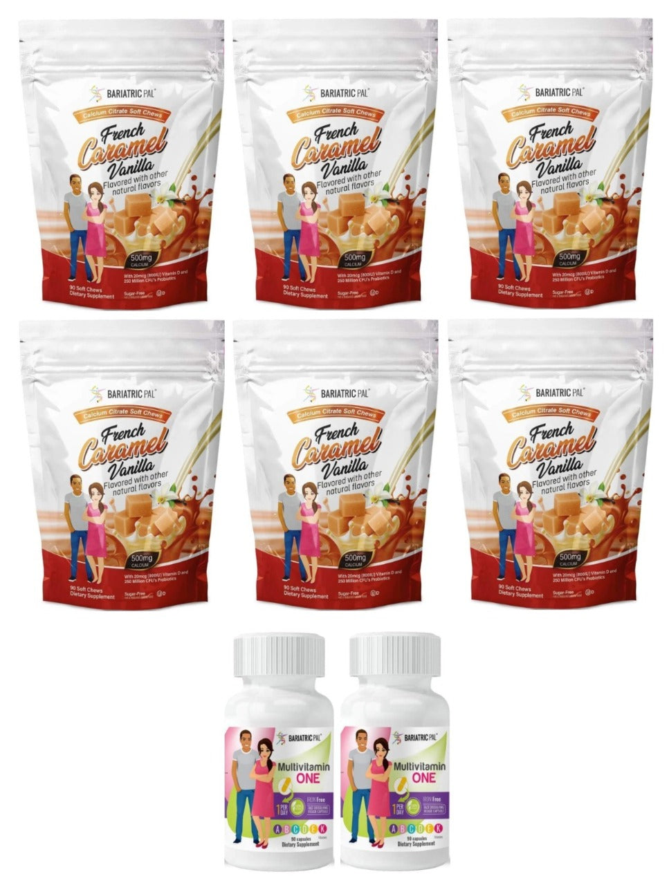 Gastric Sleeve Complete Bariatric Vitamin Pack by BariatricPal - Capsules - High-quality Vitamin Pack by BariatricPal at BariatricPal Store