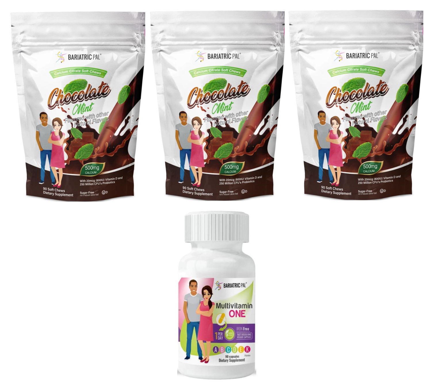 Gastric Band Complete Bariatric Vitamin Pack by BariatricPal - Capsules - High-quality Vitamin Pack by BariatricPal at BariatricPal Store