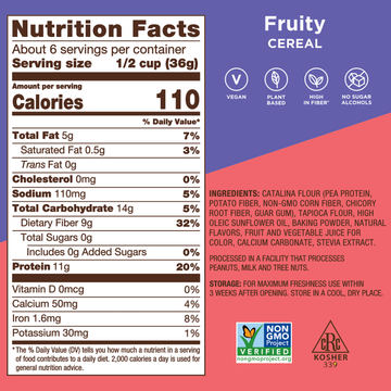 Catalina Crunch Keto Cereal - Fruity - High-quality Cereal by Catalina Crunch at 