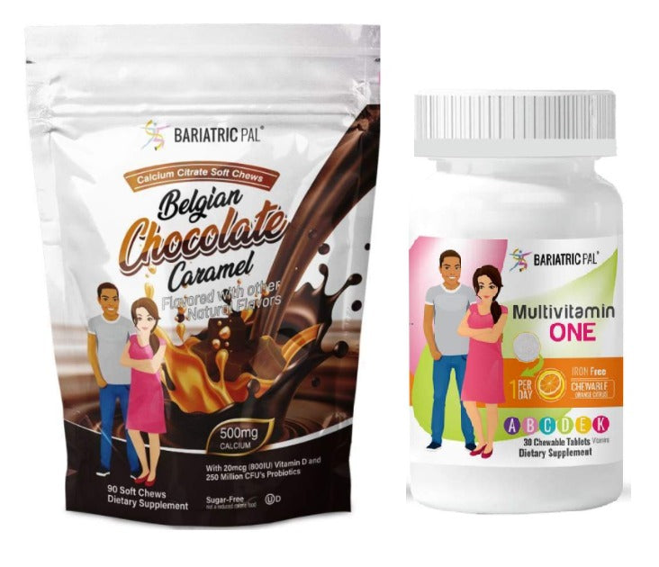 Gastric Sleeve Complete Bariatric Vitamin Pack by BariatricPal - Chewables - High-quality Vitamin Pack by BariatricPal at BariatricPal Store