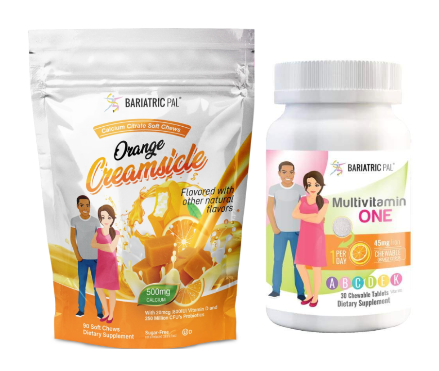 Gastric Sleeve Complete Bariatric Vitamin Pack by BariatricPal - Chewables - High-quality Vitamin Pack by BariatricPal at BariatricPal Store