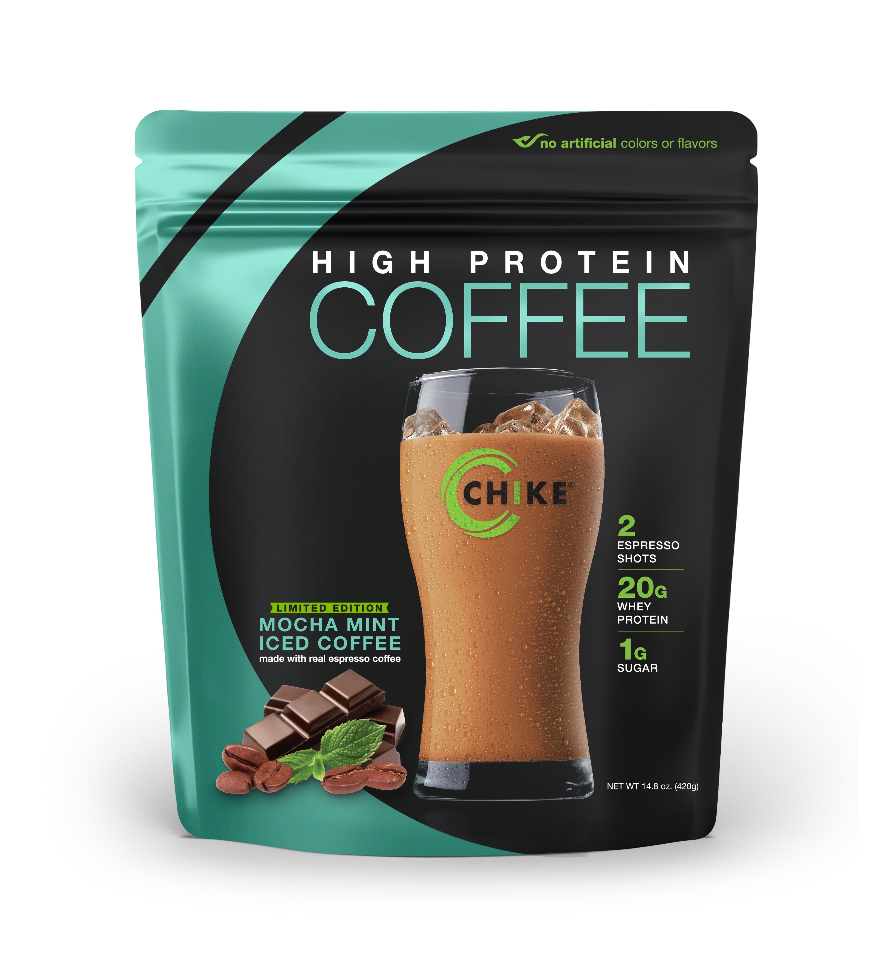 Chike Nutrition High Protein Iced Coffee (16 oz Bags) - High-quality Protein Powder Tubs by Chike Nutrition at BariatricPal Store