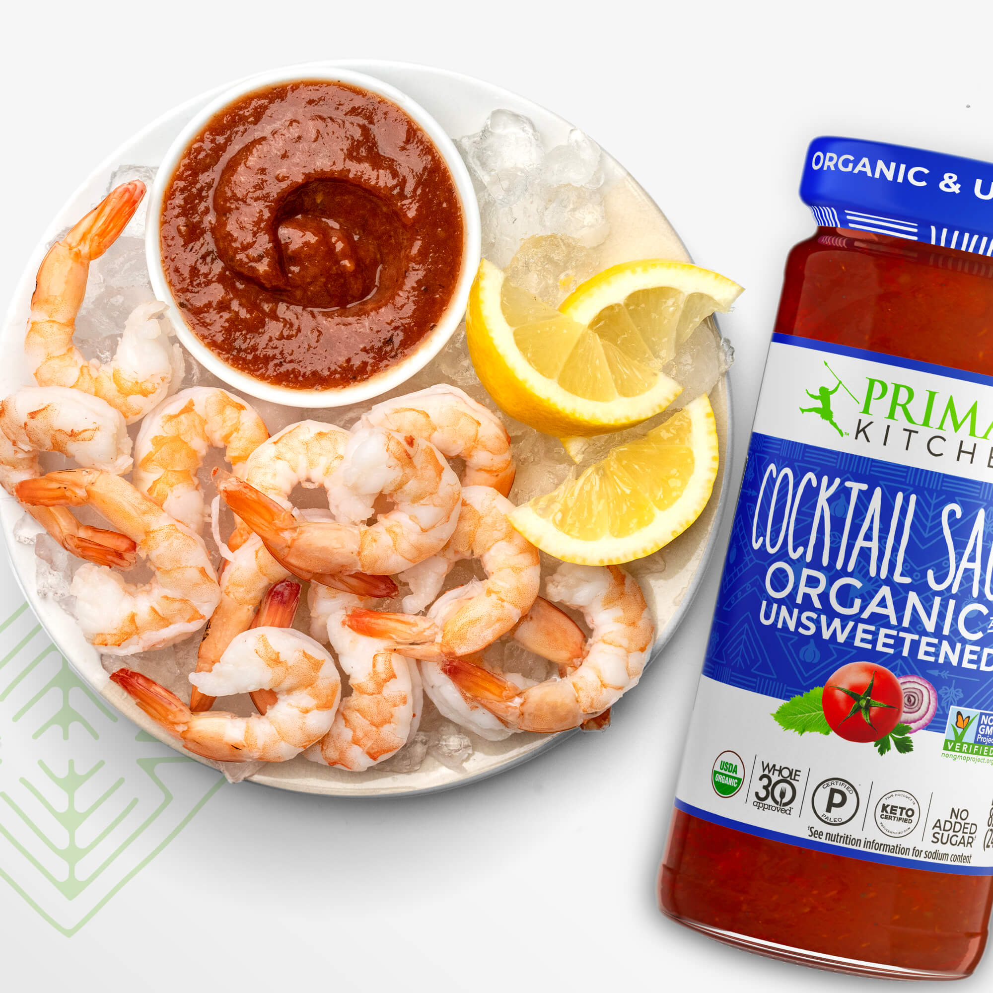 Primal Kitchen Unsweetened Cocktail Sauce, 8.5 oz - High-quality Gluten Free by Primal Kitchen at BariatricPal Store