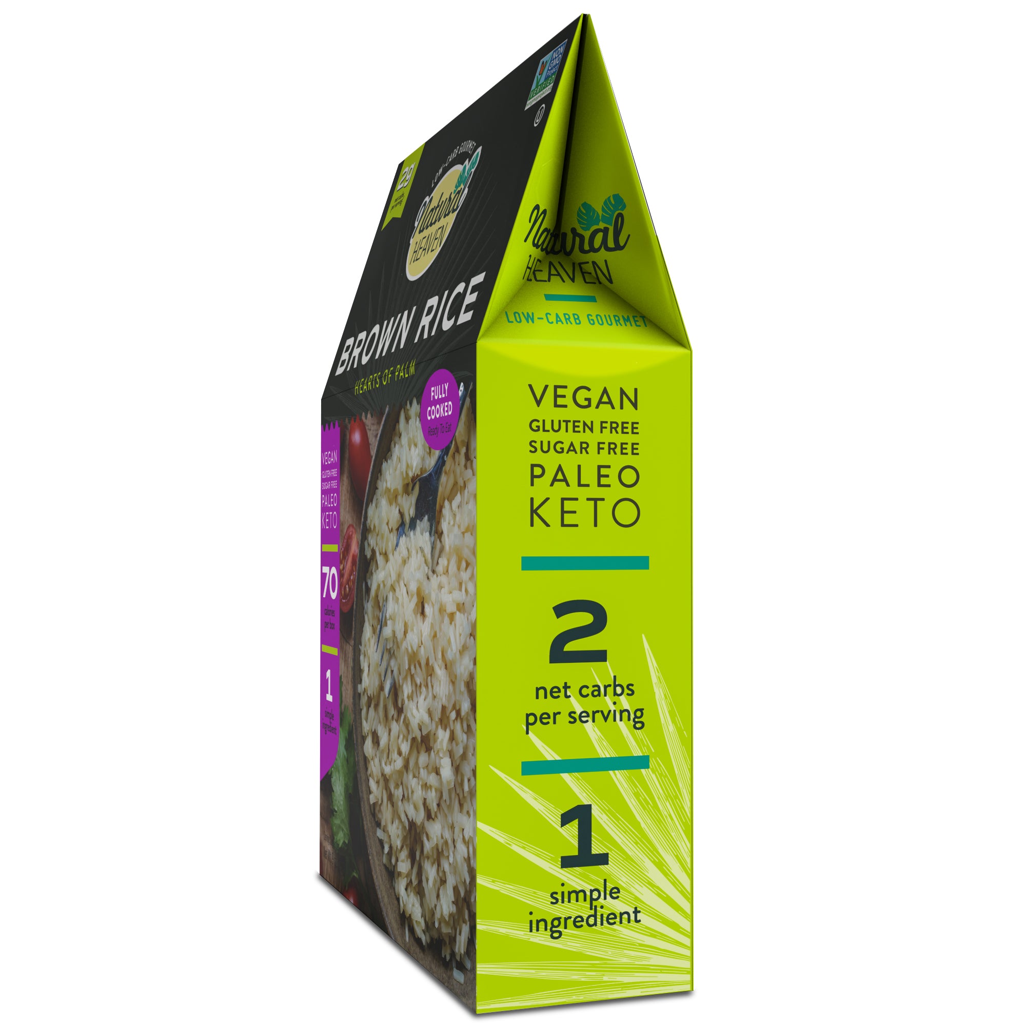 Brown Rice Hearts of Palm by Natural Heaven - High-quality Rice by Natural Heaven at BariatricPal Store