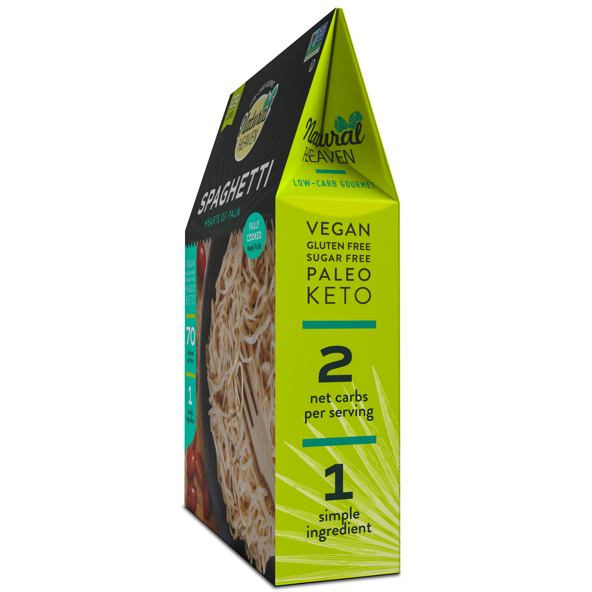 Veggie Pasta Hearts of Palm Noodles by Natural Heaven - Spaghetti - High-quality Pasta by Natural Heaven at 