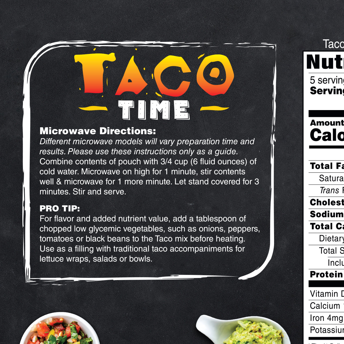 Inspire Taco Time - 19g Protein by Bariatric Eating - High-quality Hot Meals by Bariatric Eating at BariatricPal Store