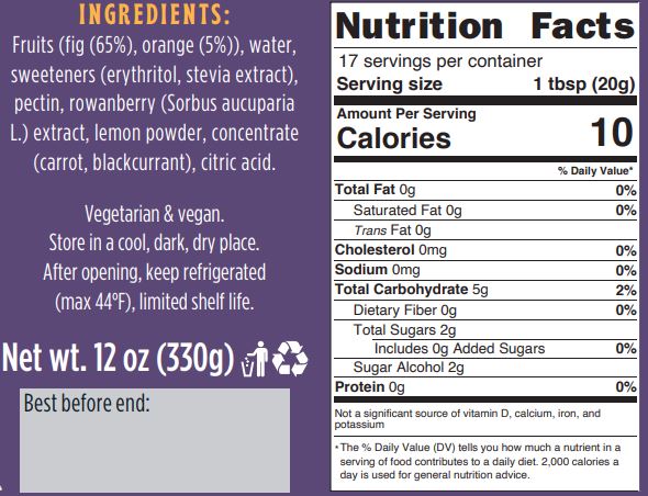 #Flavor_Fig #Size_12 oz