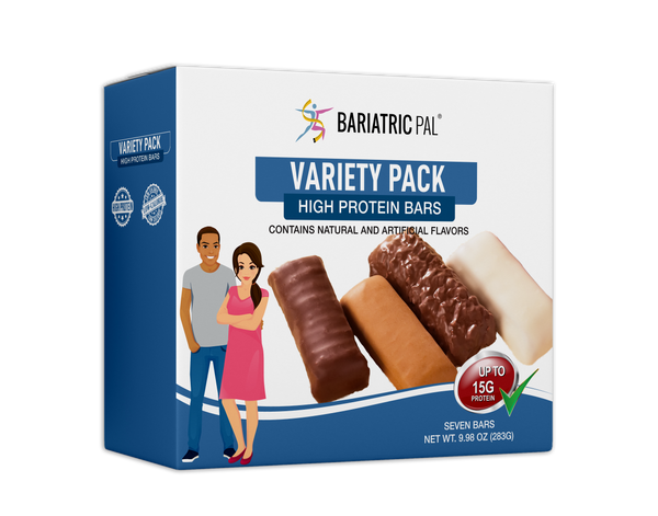 BariatricPal High Protein Bars - Variety Pack - High-quality Protein Bars by BariatricPal at 