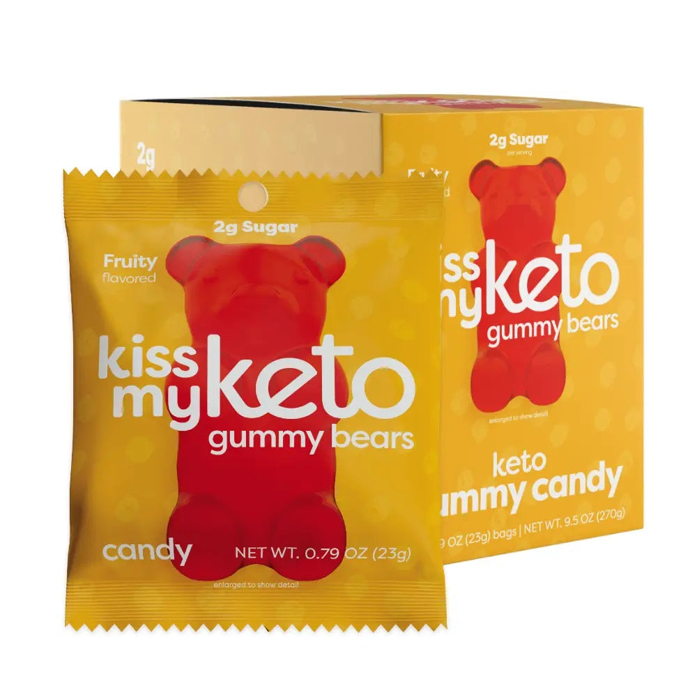 Keto Gummies by Kiss My Keto - Gummy Bears - High-quality Candies by Kiss My Keto at BariatricPal Store