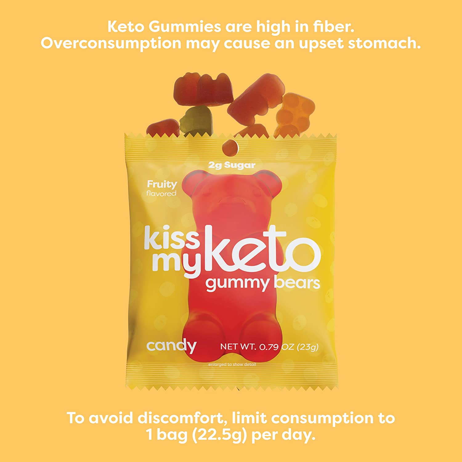 Keto Gummies by Kiss My Keto - Gummy Bears - High-quality Candies by Kiss My Keto at BariatricPal Store