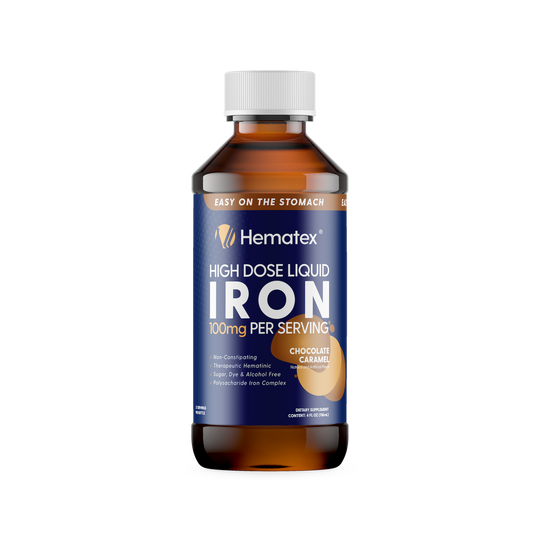 Hematex Super High Potency Liquid Iron (100mg) - High-quality Iron by Llorens Pharmaceutical at BariatricPal Store