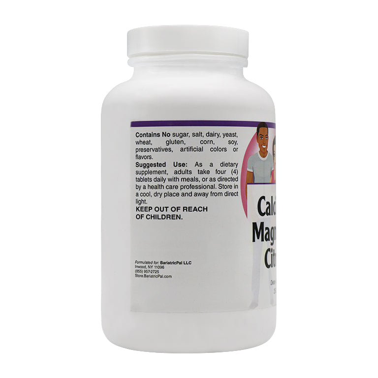 Calcium & Magnesium Citrates Tablets by BariatricPal - High-quality Calcium by BariatricPal at BariatricPal Store