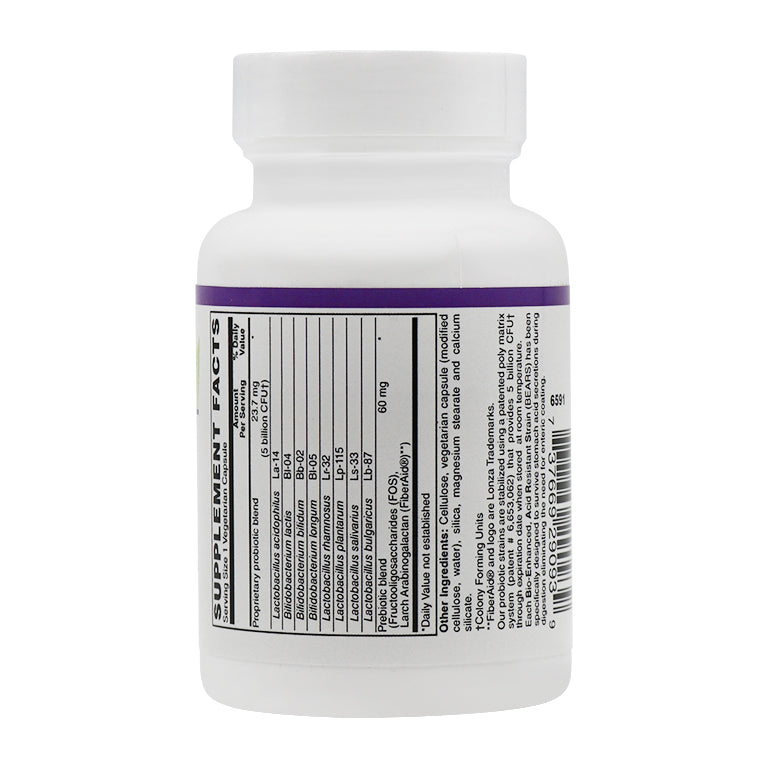 Suprema Dophilus Prebiotic & Probiotic Gastrointestinal & Immune Health 5 Billion CFU Vegetarian Capsules (60ct) by BariatricPal - High-quality Probiotic by BariatricPal at BariatricPal Store