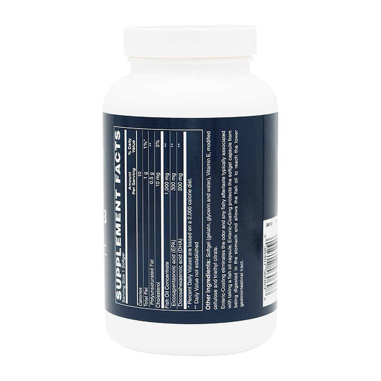 Enteric Coated Super Omega-3 Softgels 120's by Netrition - High-quality Omega-3 by Netrition at BariatricPal Store
