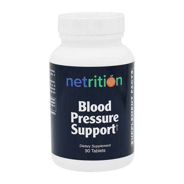 Blood Pressure Support Tabs 90's by Netrition - High-quality Magnesium by Netrition at 