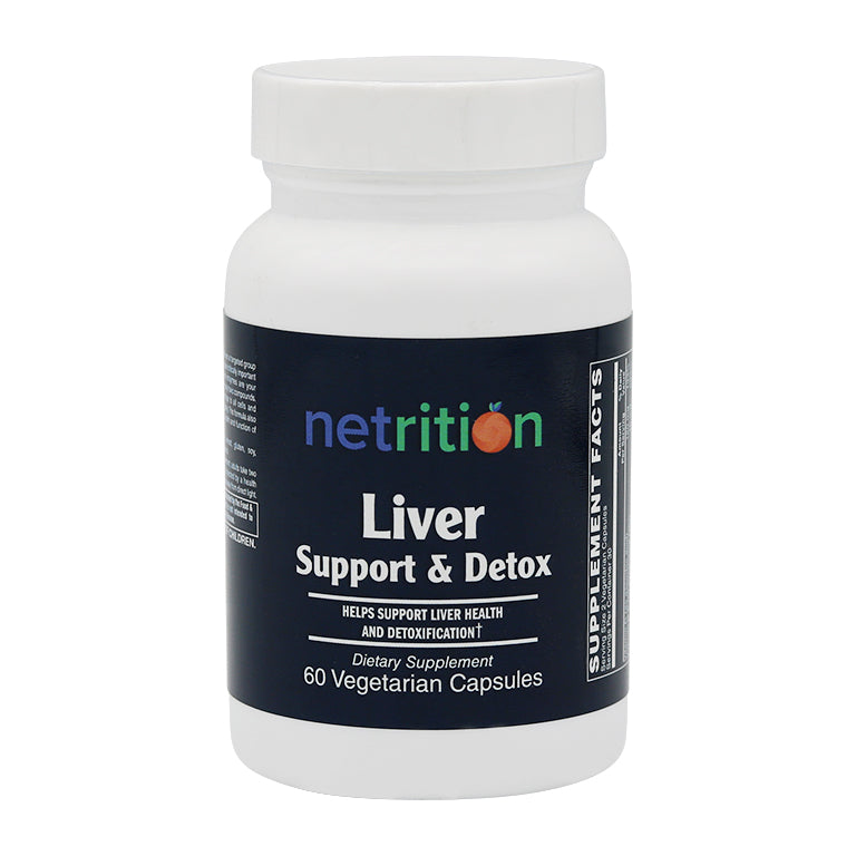 Ultra Liver Support & Detox Vcaps 60's by Netrition - High-quality Detox & Cleanse Supplements by Netrition at BariatricPal Store