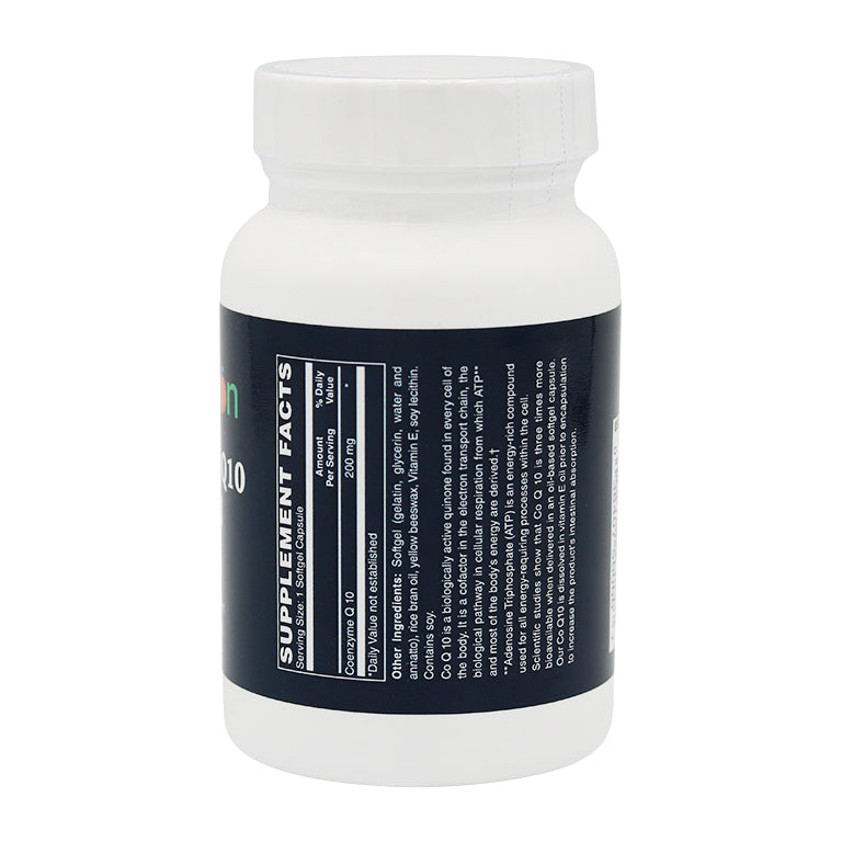 CoQ10 200Mg Softgels 60's by Netrition - High-quality COQ10 by Netrition at BariatricPal Store