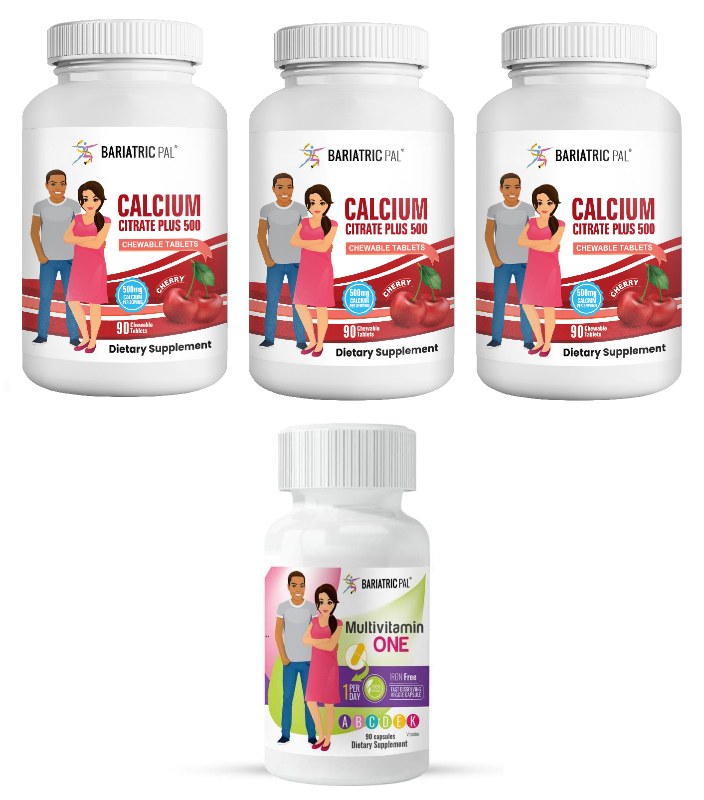 Gastric Band Complete Bariatric Vitamin Pack by BariatricPal - Capsules & Chewables - High-quality Vitamin Pack by BariatricPal at BariatricPal Store