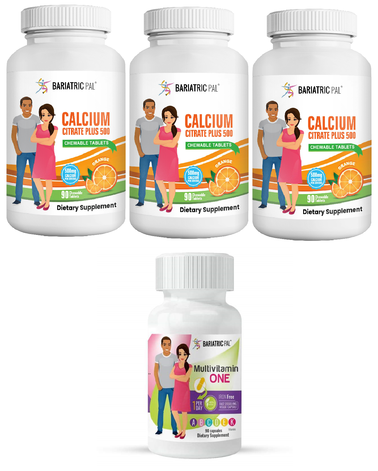 Gastric Band Complete Bariatric Vitamin Pack by BariatricPal - Capsules & Chewables - High-quality Vitamin Pack by BariatricPal at BariatricPal Store