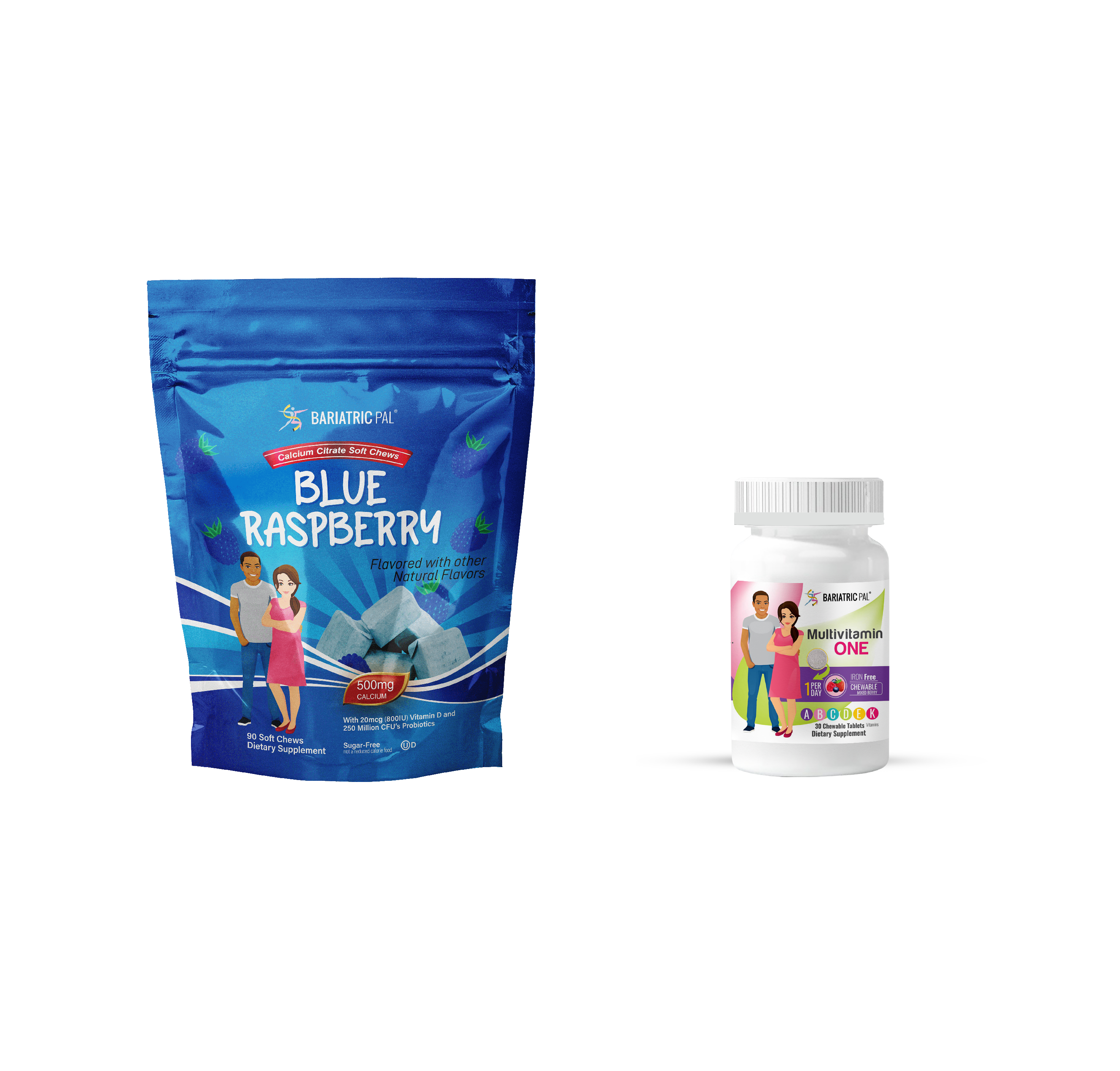 Gastric Sleeve Complete Bariatric Vitamin Pack by BariatricPal - Chewables - High-quality Vitamin Pack by BariatricPal at BariatricPal Store