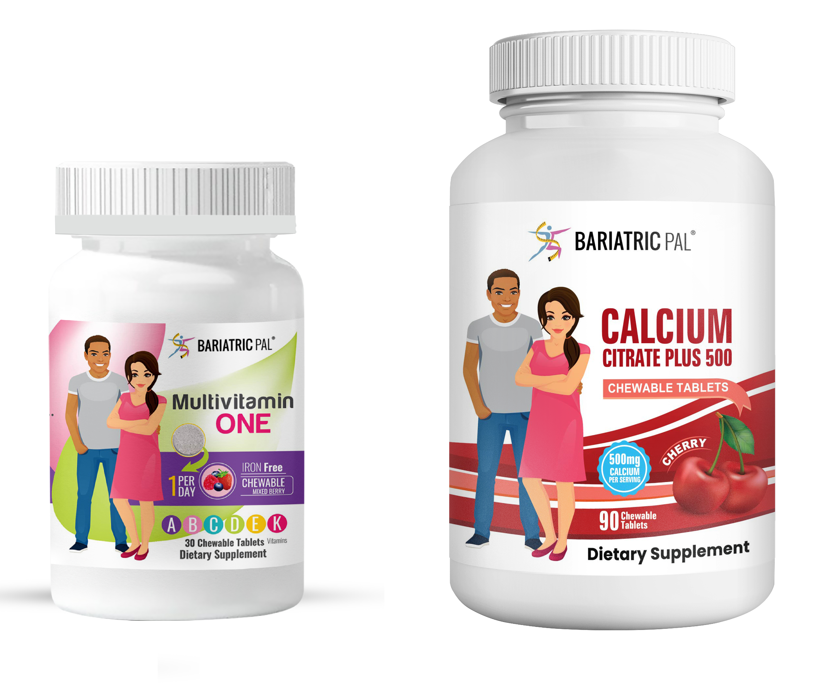 Gastric Sleeve Complete Bariatric Vitamin Pack by BariatricPal - Capsules & Chewables - High-quality Vitamin Pack by BariatricPal at BariatricPal Store