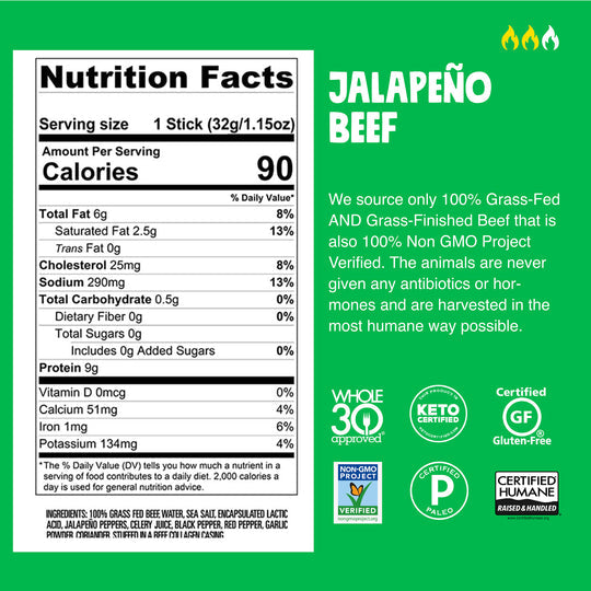 Chomps Meat Snack Sticks - Variety Pack - High-quality Meat Sticks by Chomps at BariatricPal Store