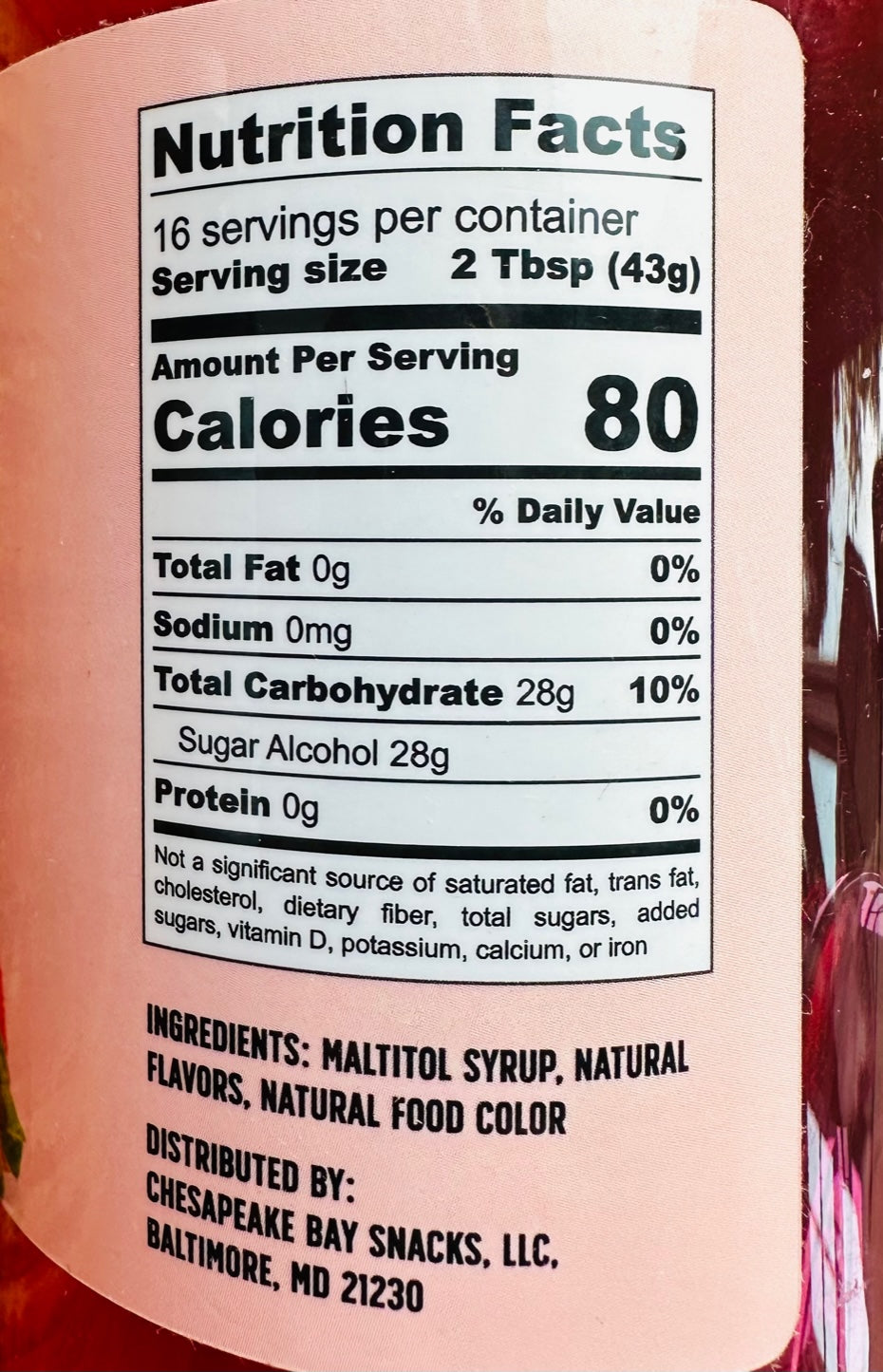 Joseph's Sugar Free Strawberry Syrup 16 fl oz - High-quality Breakfast Foods by Joseph's at BariatricPal Store