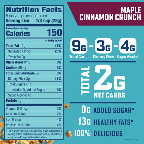 #Flavor_Maple Cinnamon Crunch #Size_9 oz