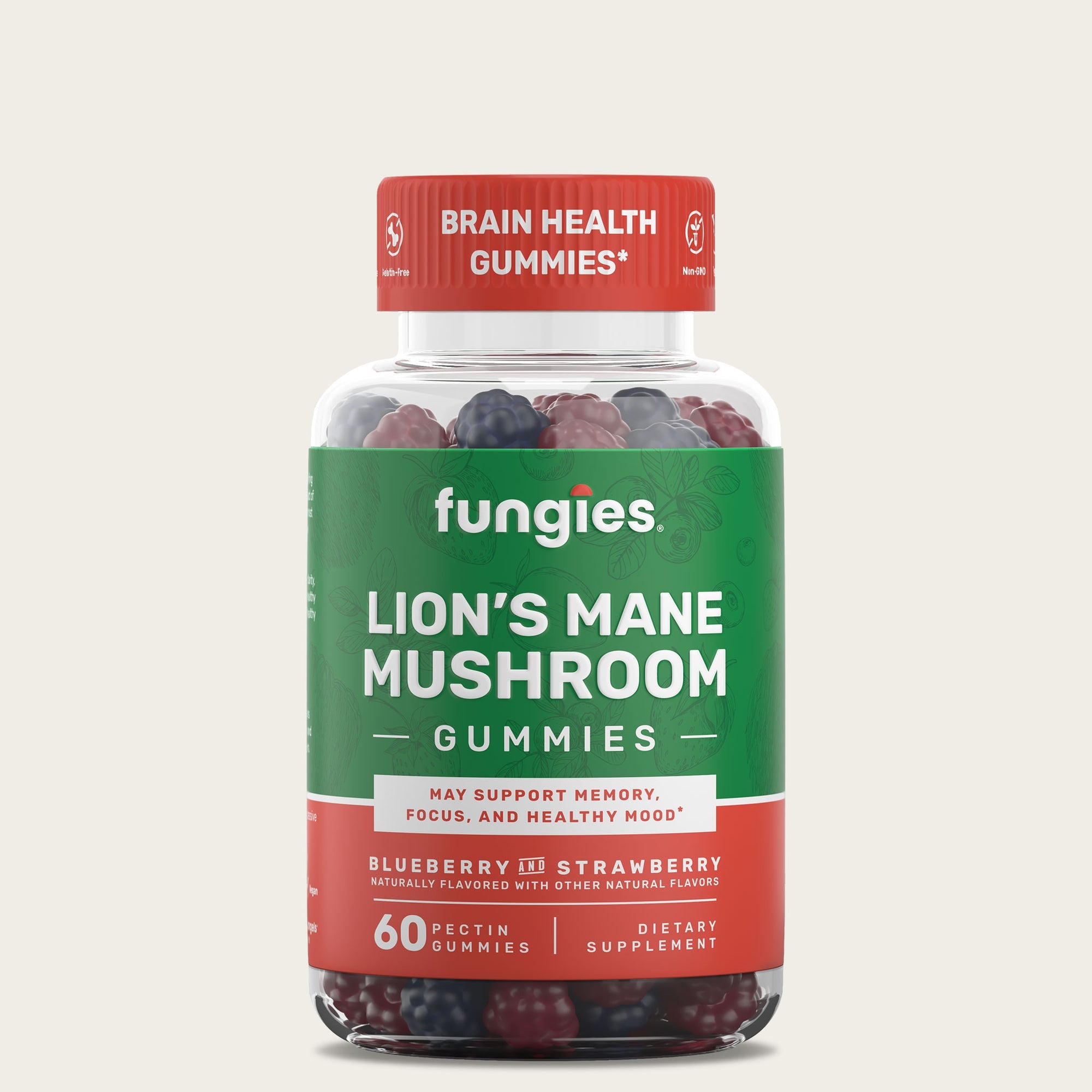 Lion's Mane Mushroom Gummies by Fungies - High-quality Gummies by Fungies at BariatricPal Store