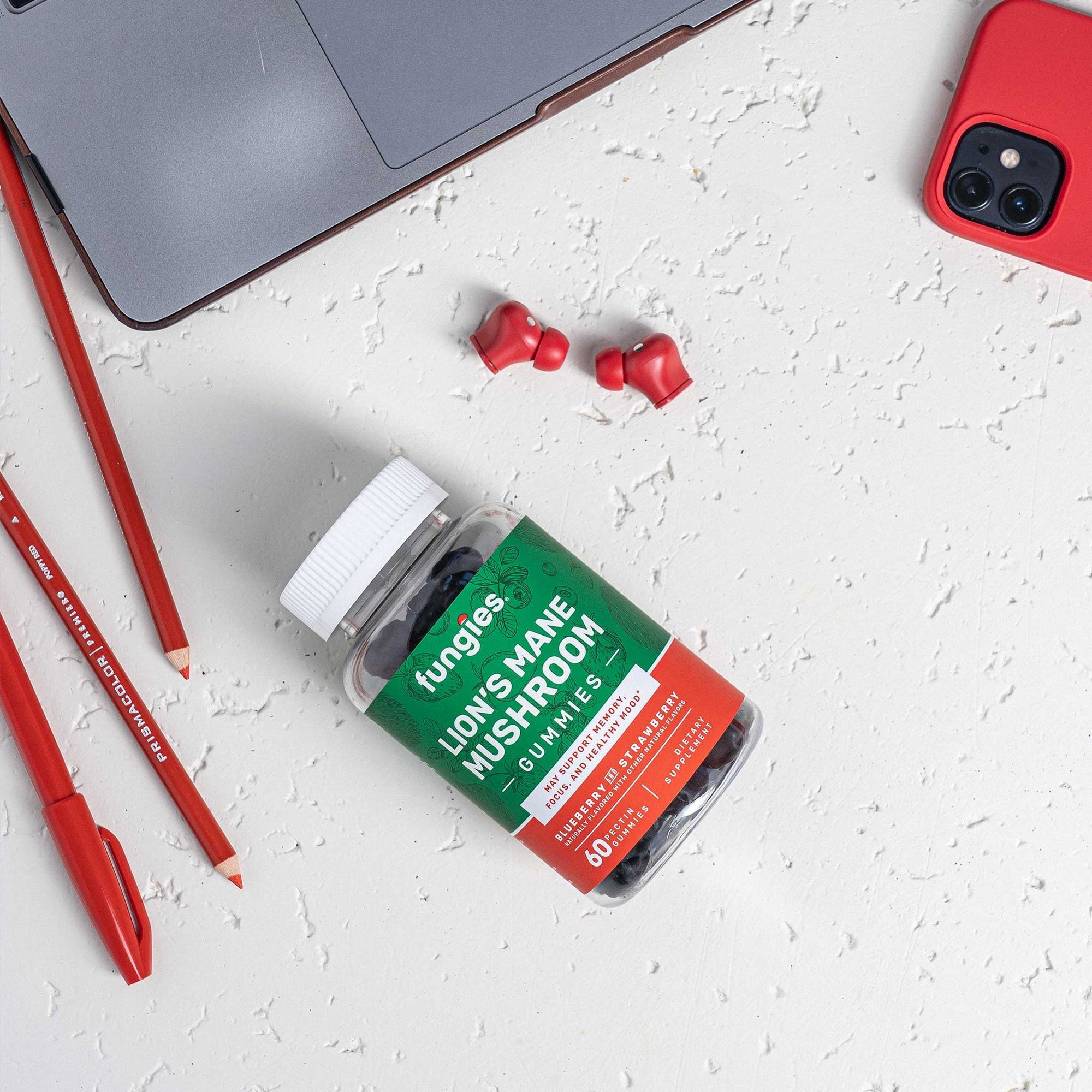 Lion's Mane Mushroom Gummies by Fungies - High-quality Gummies by Fungies at BariatricPal Store