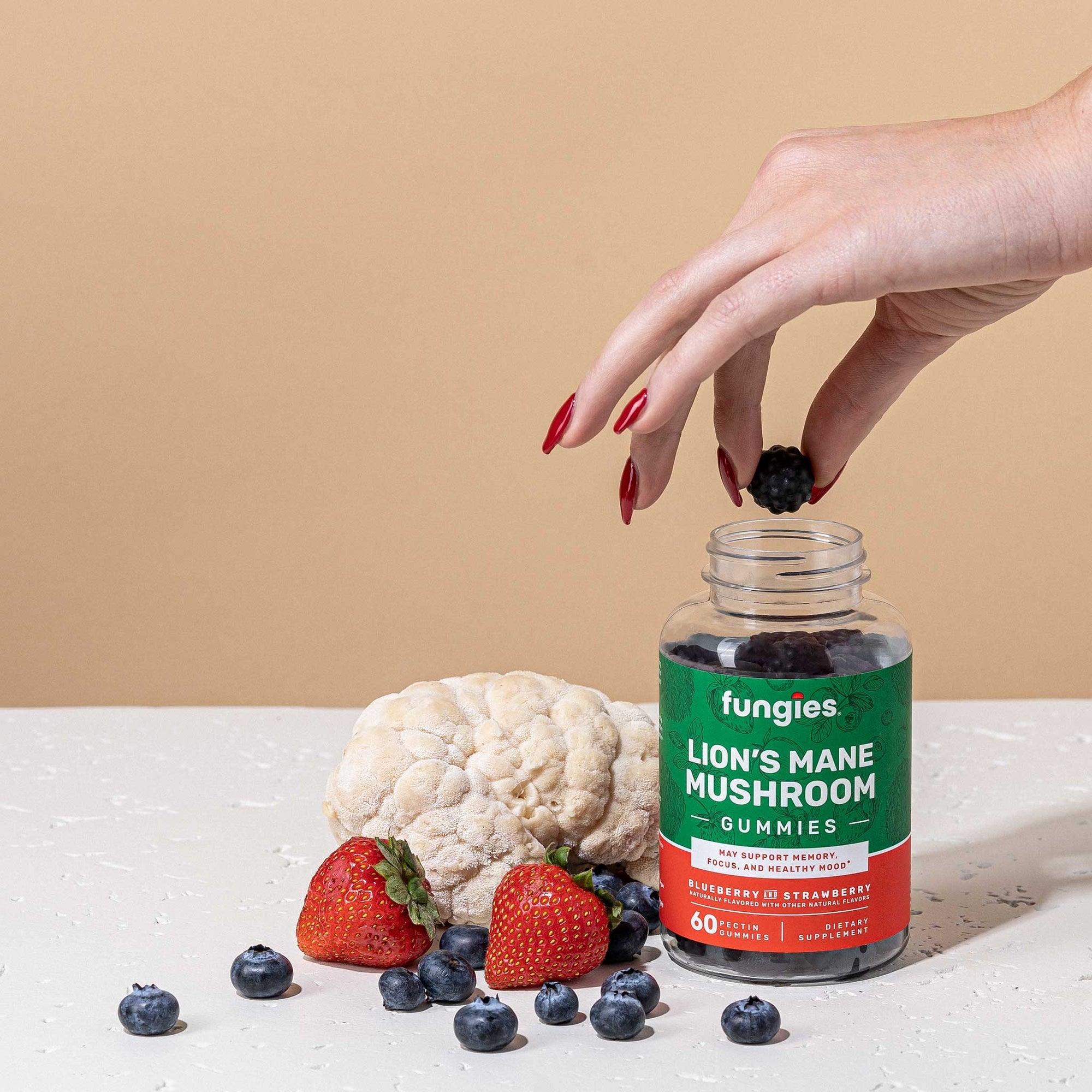 Lion's Mane Mushroom Gummies by Fungies - High-quality Gummies by Fungies at BariatricPal Store